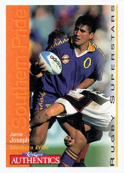 1995 Card Crazy Authentics Rugby Union NPC Superstars #60 Jamie Joseph Front